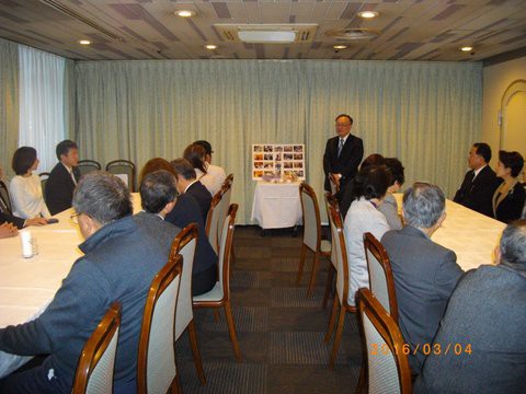 手島会長の挨拶